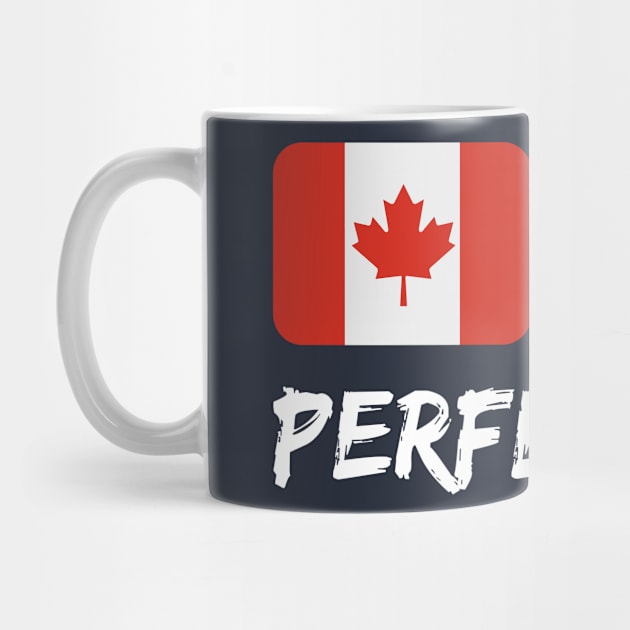 Canadian Plus Nicaraguan Perfection Mix Flag Heritage Gift by Just Rep It!!